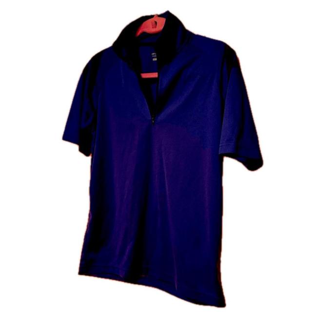 DRY&UVcutのポロシャツ ブルー(M) !。 < 男性ファッション  DRY&UVcutのポロシャツ ブルー(M) !。 < 男性ファッションの