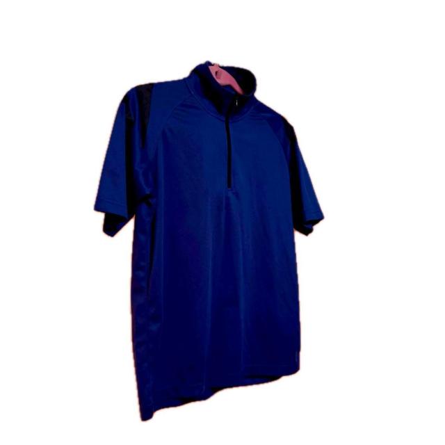 DRY&UVcutのポロシャツ ブルー(M) !。 < 男性ファッション  DRY&UVcutのポロシャツ ブルー(M) !。 < 男性ファッションの