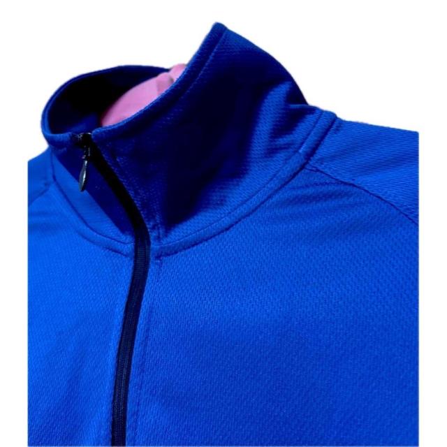 DRY&UVcutのポロシャツ ブルー(M) !。 < 男性ファッション  DRY&UVcutのポロシャツ ブルー(M) !。 < 男性ファッションの