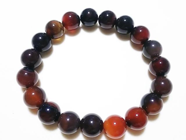 天然石★MIX瑪瑙 10mm ブレス < 女性アクセサリー/時計  天然石★MIX瑪瑙 10mm ブレス < 女性アクセサリー/時計の