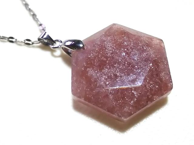 天然石★ピンクエピドート 六芒星(ダビデの星)ペンダント < 女性アクセサリー/時計 天然石★ピンクエピドート 六芒星(ダビデの星)ペンダント < 女性アクセサリー/時計の