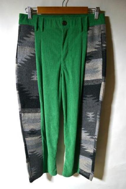 新品 チャイハネ ネティロパンツ 9分丈 グリーン フリーサイズ メンズ ボトムス 秋冬 オルテガ柄 コーデュロイ 刺繍 未使用 < ブランド 新品 チャイハネ ネティロパンツ 9分丈 グリーン フリーサイズ メンズ ボトムス 秋冬 オルテガ柄 コーデュロイ 刺繍 未使用 < ブランドの