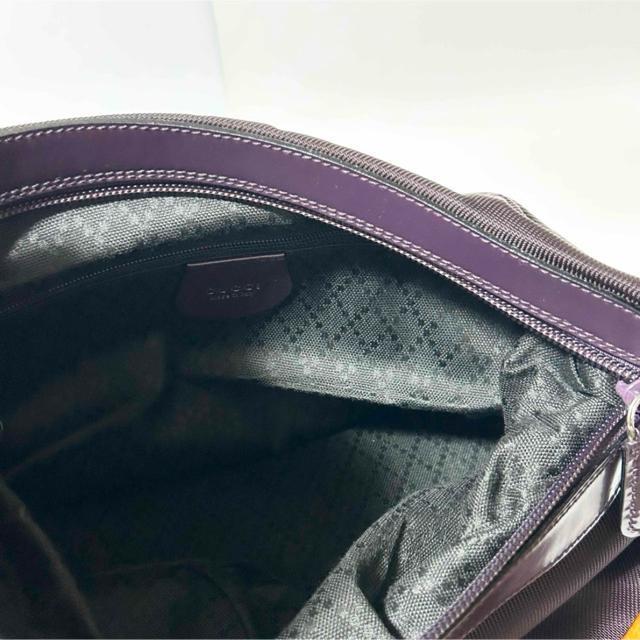 ���i GUCCI �o���u�[ 001 2214 0531 �n���h�o�b�O �����V�����_�[�o�b�O �i�C���� �p�e���g���U�[ �p�[�v�� �� �u�����h�� 