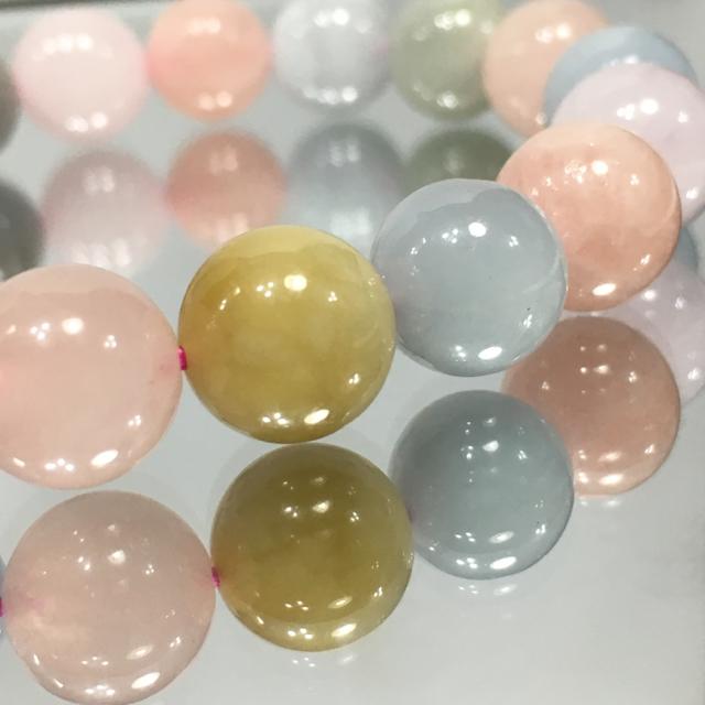 《No.170》天然石ミックスベリル 10mm珠 内径17cm < 女性アクセサリー/時計  《No.170》天然石ミックスベリル 10mm珠 内径17cm < 女性アクセサリー/時計の