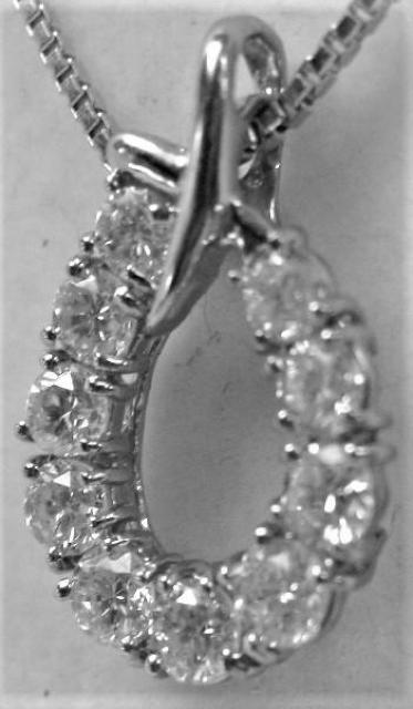 Pt900 v`i y_g Yȃ_C 10 1.00ct  ANZT[/v 