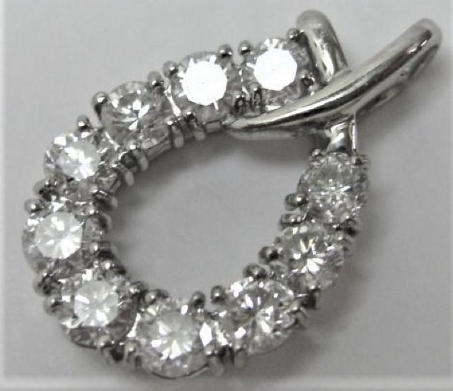 Pt900 v`i y_g Yȃ_C 10 1.00ct  ANZT[/v 