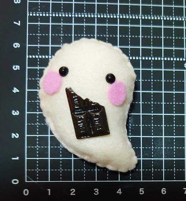 ハンドメイド♪マグネットマスコット『チョコ大好きおばけ』A < ペット/手芸/園芸  ハンドメイド♪マグネットマスコット『チョコ大好きおばけ』A < ペット/手芸/園芸の