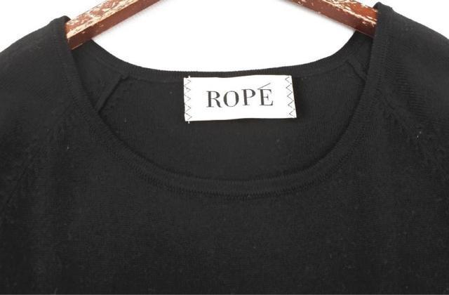 美品☆ROPE(ロペ)ニットチュニックワンピース☆ < ブランド 美品☆ROPE(ロペ)ニットチュニックワンピース☆ < ブランドの