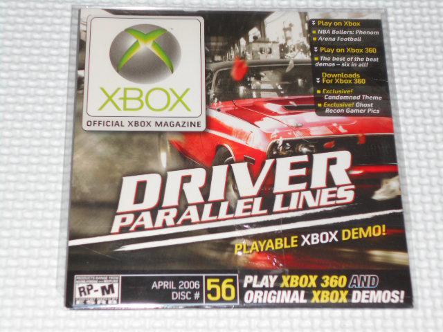 xbox★xbox OFFICIAL XBOX MAGAZINE 2006 DISC 56 < ゲーム本体/ソフト  xbox★xbox OFFICIAL XBOX MAGAZINE 2006 DISC 56  < ゲーム本体/ソフトの