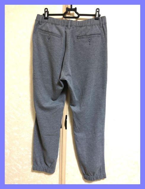☆美品☆スタイルアップ♪鹿の子スウェットジョガーパンツグレーM☆ < 男性ファッション ☆美品☆スタイルアップ♪鹿の子スウェットジョガーパンツグレーM☆ < 男性ファッションの