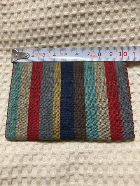 1910.和風縦縞柄カード入れ、小銭入れ < 女性ファッション 1910.和風縦縞柄カード入れ、小銭入れ < 女性ファッションの