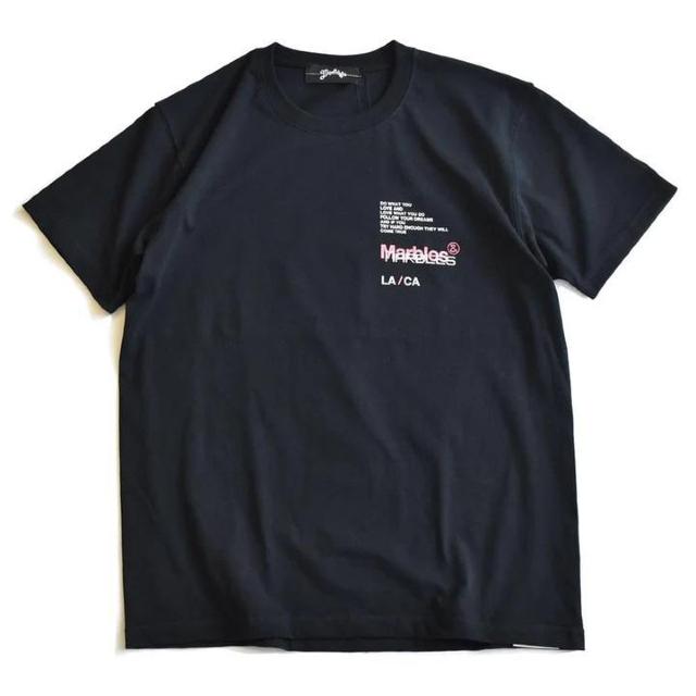 Vi MARBLES }[uY TVc S  BIG NEO-LOGO TEE wS TVc Jbg\[ TMT