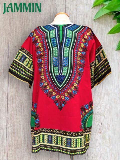 アフリカ民族衣装ダシキ 赤 ダシキ エスニック アジアン ダンス ヒッピー 衣装 < 男性ファッション アフリカ民族衣装ダシキ 赤 ダシキ エスニック アジアン ダンス ヒッピー 衣装 < 男性ファッションの