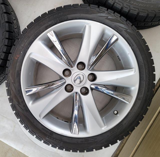 レクサス GS 450h 前期 純正 18インチ8j +45 5穴/114.3スタッドレスタイヤ付き4本セットピレリ ICE ZE < 自動車/バイク レクサス GS 450h 前期 純正 18インチ8j +45 5穴/114.3スタッドレスタイヤ付き4本セットピレリ ICE ZE < 自動車/バイク