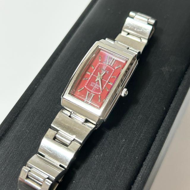 美品 CITIZEN シチズン ウィッカ 腕時計 ソーラー B023-S039231 動作確認済み < ブランド  美品 CITIZEN シチズン ウィッカ 腕時計 ソーラー B023-S039231 動作確認済み < ブランドの