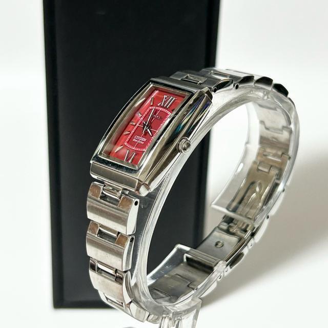 美品 CITIZEN シチズン ウィッカ 腕時計 ソーラー B023-S039231 動作確認済み < ブランド  美品 CITIZEN シチズン ウィッカ 腕時計 ソーラー B023-S039231 動作確認済み < ブランドの