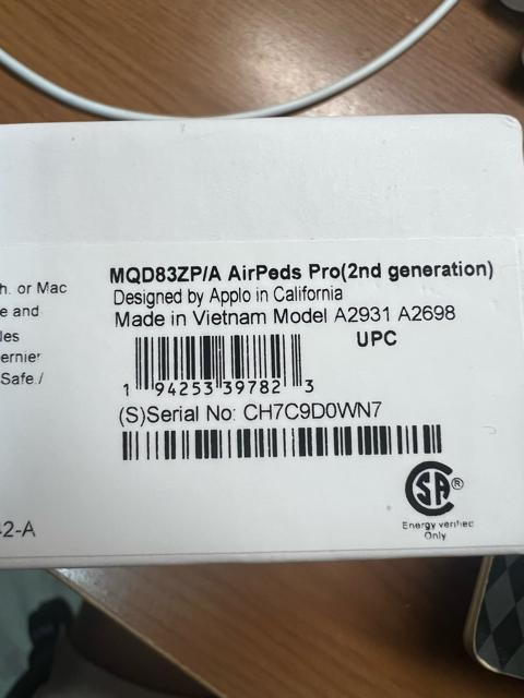 AirPodsPro2 新品未開封 保証付き < 家電/AV AirPodsPro2 新品未開封 保証付き < 家電/AVの