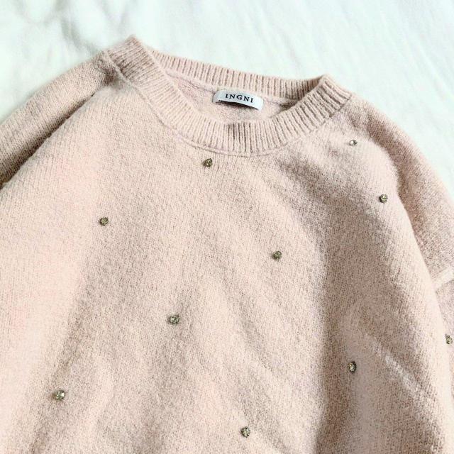 INGNI☆もちもちキラキラビジューニット < ブランド INGNI☆もちもちキラキラビジューニット < ブランドの