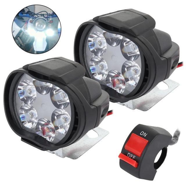 バイク用フォグライトB 明るいLEDプロジェクターフォグ ホワイト6000ケルビン防水 ハンドルスイッチ付 バイク用爆光左右セット < 自動車/バイク バイク用フォグライトB 明るいLEDプロジェクターフォグ ホワイト6000ケルビン防水 ハンドルスイッチ付 バイク用爆光左右セット < 自動車/バイク