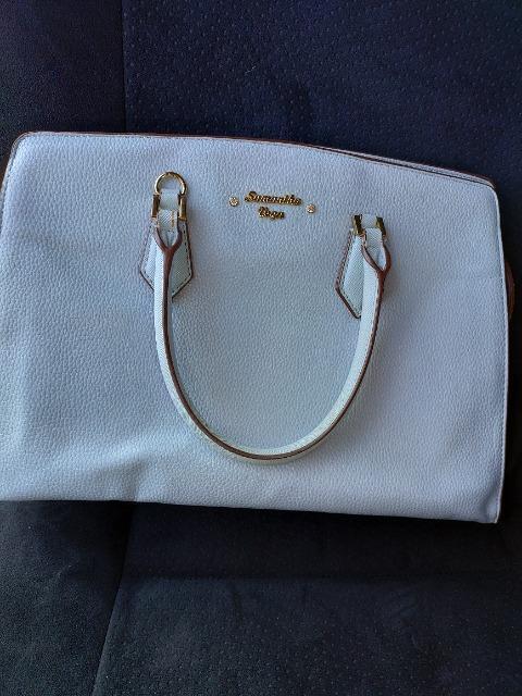 サマンサベガ Samantha Vega ハンドバッグ 水色 美品 < ブランド サマンサベガ Samantha Vega ハンドバッグ 水色 美品 < ブランドの