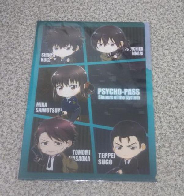 PSYCHO-PASSサイコパス てくトコ クリアファイルA < アニメ/コミック/キャラクター PSYCHO-PASSサイコパス てくトコ クリアファイルA < アニメ/コミック/キャラクターの
