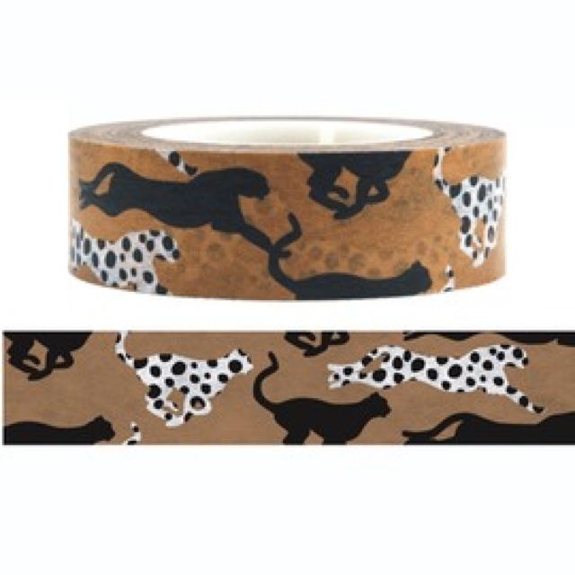 台湾製 Funtape 豹ヒョウ マスキングテープ < インテリア/ライフ  台湾製 Funtape 豹ヒョウ マスキングテープ  < インテリア/ライフの