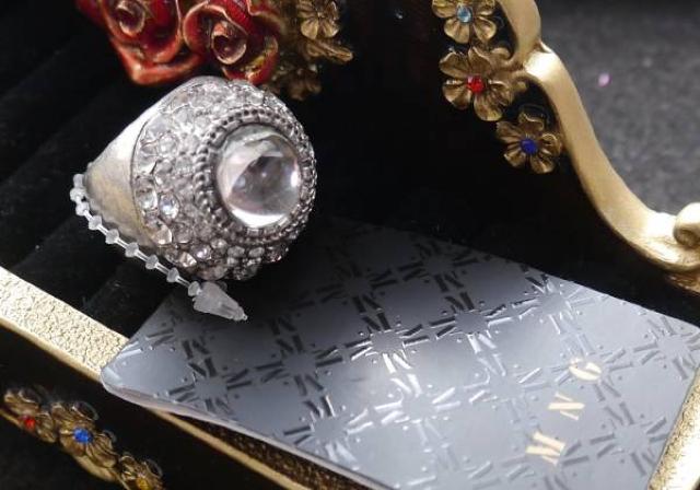 新品 MANGO アンティーク調ゴシックストーンリング指輪 15号 < 女性アクセサリー/時計 新品 MANGO アンティーク調ゴシックストーンリング指輪 15号 < 女性アクセサリー/時計の