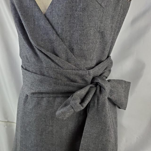 新品★ef-de(エフデ)★カシミヤ混合★巻きワンピース★7号★ < ブランド  新品★ef-de(エフデ)★カシミヤ混合★巻きワンピース★7号★ < ブランドの