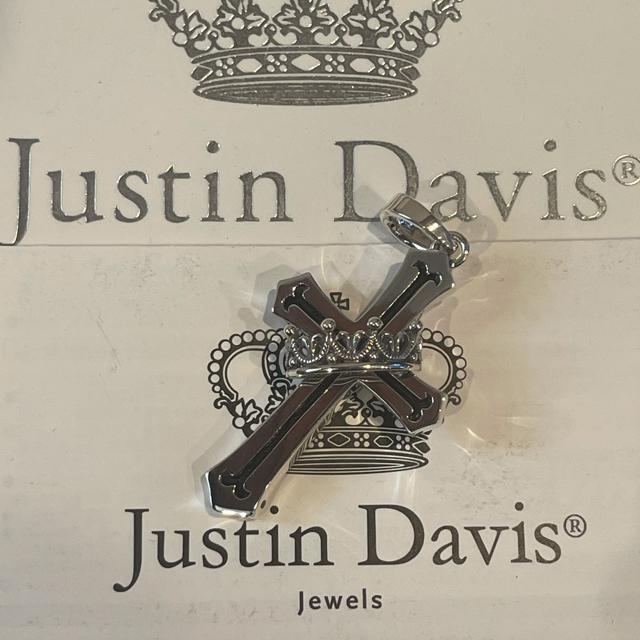 新品◆JUSTIN DAVIS◆CROSS with CROWN PENDANT◆クロスペンダント◆定価61,600円◆ < ブランド  新品◆JUSTIN DAVIS◆CROSS with CROWN PENDANT◆クロスペンダント◆定価61,600円◆ < ブランドの
