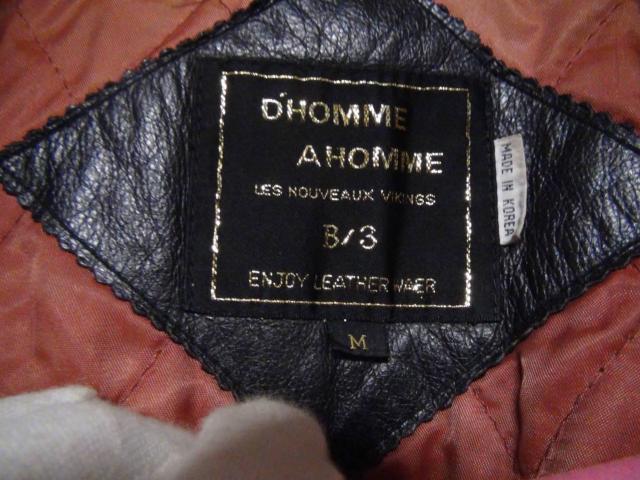 DHOMME AHOMMEのハーフコート(M)!。 < 男性ファッション  DHOMME AHOMMEのハーフコート(M)!。 < 男性ファッションの