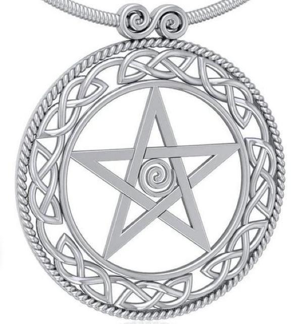 NEBULA Pentagram Pentacle Pendant   ANZT[/v 
