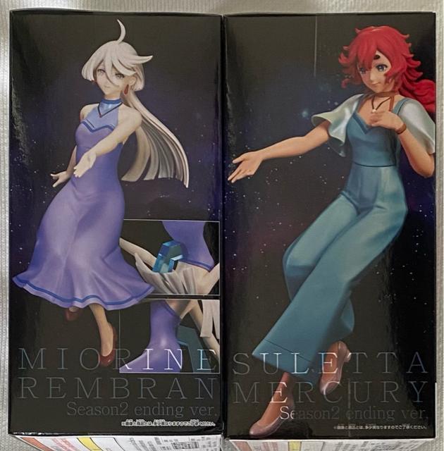 機動戦士ガンダム 水星の魔女 フィギュア Season2 エンディングver. スレッタ・マーキュリー&ミオリネ・レンブラン < アニメ/コミック/キャラクター  機動戦士ガンダム 水星の魔女 フィギュア Season2 エンディングver. スレッタ・マーキュリー&ミオリネ・レンブラン < アニメ/コミック/キャラクターの