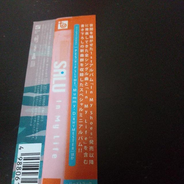 SALU『In My Life』Mummy-D(RHYMESTER) PES < CD/DVD/ビデオ SALU『In My Life』Mummy-D(RHYMESTER) PES < CD/DVD/ビデオの