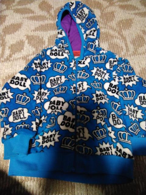 子供服  ベビードール  モコモコ上着 110cm < キッズ/ベビー  子供服  ベビードール  モコモコ上着 110cm  < キッズ/ベビーの