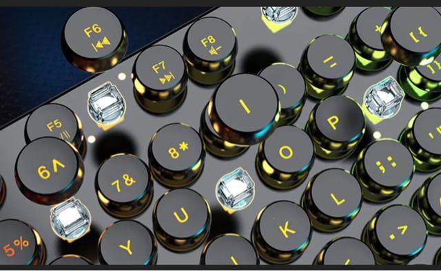 ゲーミングキーボード - メカニカル 104キー キーボード ゲーミング カラフルなバックライト メタルパネル 携帯電話配置 < PC本体/周辺機器  ゲーミングキーボード - メカニカル 104キー キーボード ゲーミング カラフルなバックライト メタルパネル 携帯電話配置 < PC本体/周辺機器の