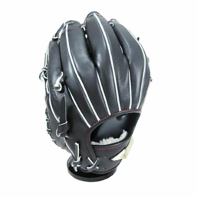 ☆ミズノ 軟式用 一般 グローブ 内野手用 グローバルエリート H Selection02+ 右投げ ブラック グラブ袋付き☆新品 < レジャー/スポーツ  ☆ミズノ 軟式用 一般 グローブ 内野手用 グローバルエリート H Selection02+ 右投げ ブラック グラブ袋付き☆新品 < レジャー/スポーツの