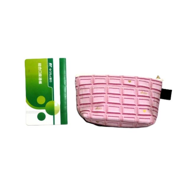 【18p幅】◆とろけるチョコレート【ストロベリー・ミルク】◆ファスナーポーチ < 女性ファッション 【18p幅】◆とろけるチョコレート【ストロベリー・ミルク】◆ファスナーポーチ < 女性ファッションの