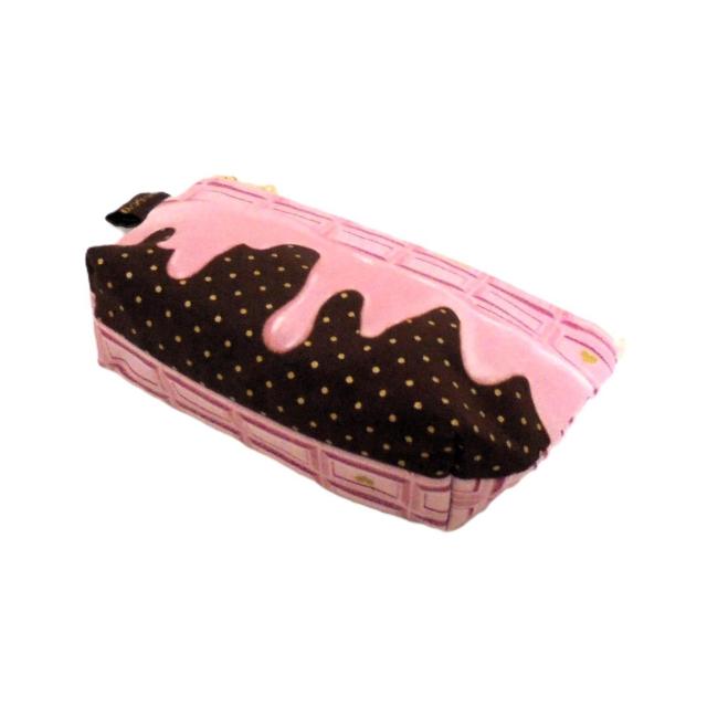 【18p幅】◆とろけるチョコレート【ストロベリー・ミルク】◆ファスナーポーチ < 女性ファッション 【18p幅】◆とろけるチョコレート【ストロベリー・ミルク】◆ファスナーポーチ < 女性ファッションの