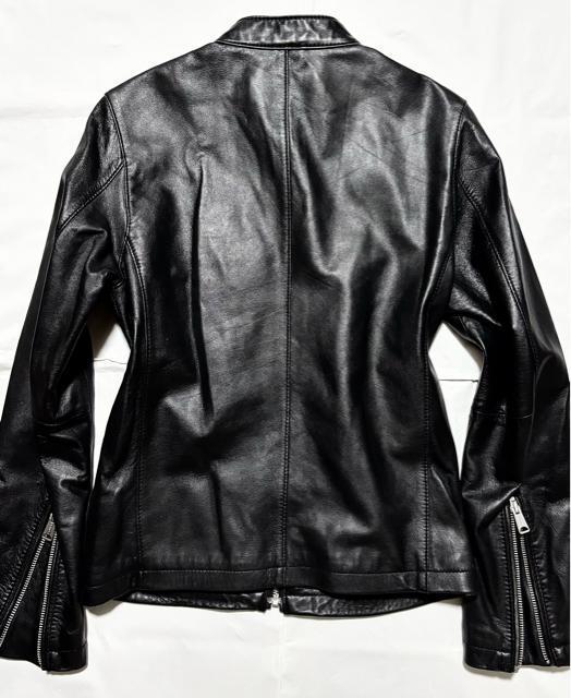 美品 JOURNAL STANDARD ジャーナルスタンダード 定価4万円程 羊革 ラム レザージャケット M シングルライダース < 男性ファッション  美品 JOURNAL STANDARD ジャーナルスタンダード 定価4万円程 羊革 ラム レザージャケット M シングルライダース < 男性ファッションの