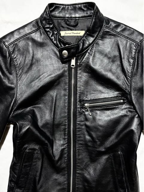 美品 JOURNAL STANDARD ジャーナルスタンダード 定価4万円程 羊革 ラム レザージャケット M シングルライダース < 男性ファッション  美品 JOURNAL STANDARD ジャーナルスタンダード 定価4万円程 羊革 ラム レザージャケット M シングルライダース < 男性ファッションの