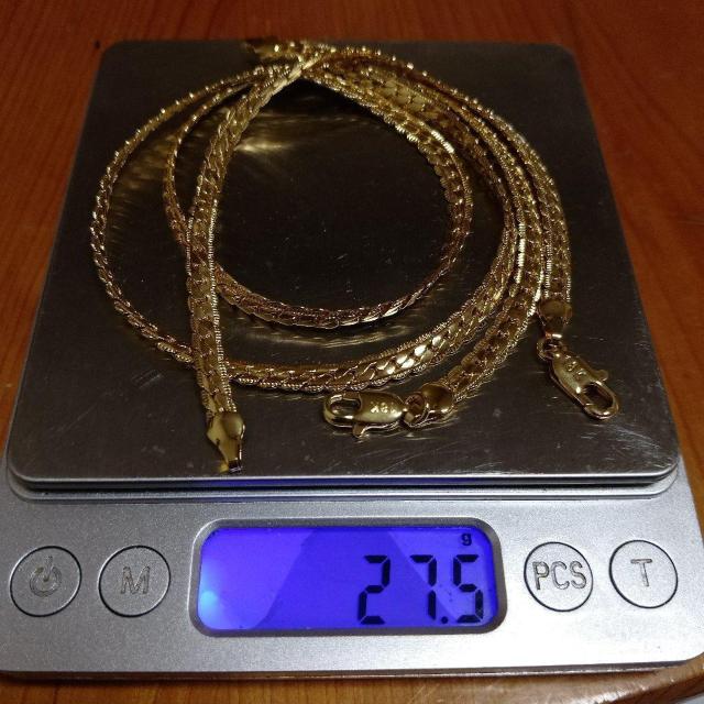 K18ネックレス、ブレスレットセット < 男性アクセサリー/時計 K18ネックレス、ブレスレットセット < 男性アクセサリー/時計の