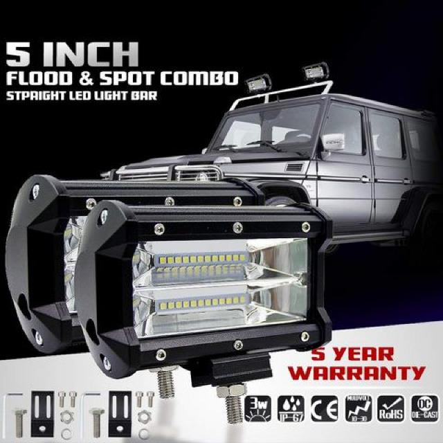 LED ワークライト (2個セット)72w 12v-24v兼用 < 自動車/バイク LED ワークライト (2個セット)72w 12v-24v兼用 < 自動車/バイク