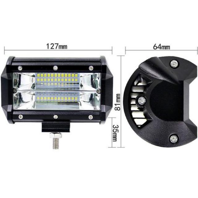 LED ワークライト (2個セット)72w 12v-24v兼用 < 自動車/バイク LED ワークライト (2個セット)72w 12v-24v兼用 < 自動車/バイク