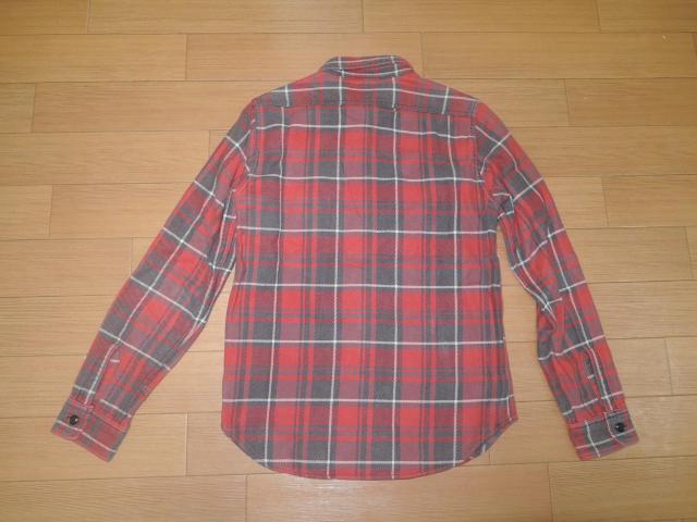 COOTIE クーティー チェック ネルシャツ S 赤系 長袖 < ブランド  COOTIE クーティー チェック ネルシャツ S 赤系 長袖 < ブランドの