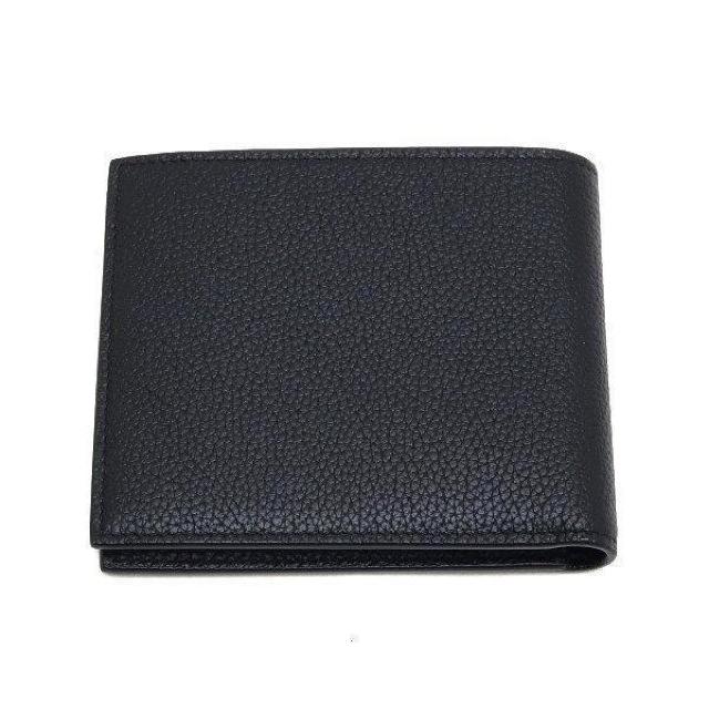 ◆ 本物 新品同様 ◆ サンローラン YSL 2つ折り財布 小銭入れなし レザー 黒 ブラック 保存袋 箱 人気 607727 < ブランド  ◆ 本物 新品同様 ◆ サンローラン YSL 2つ折り財布 小銭入れなし レザー 黒 ブラック 保存袋 箱 人気 607727 < ブランドの