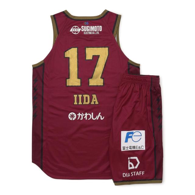 #17 �ѓc �ɑI�蒅�p 2024-25�I�[�Z���e�B�b�N���j�t�H�[��(HOME�j�㉺�Z�b�g(���M�T�C������)