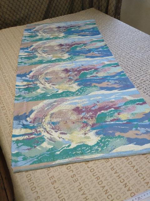 (MN6117) 抽象画のようなジャガード生地・4枚つながり < ペット/手芸/園芸 (MN6117) 抽象画のようなジャガード生地・4枚つながり < ペット/手芸/園芸の