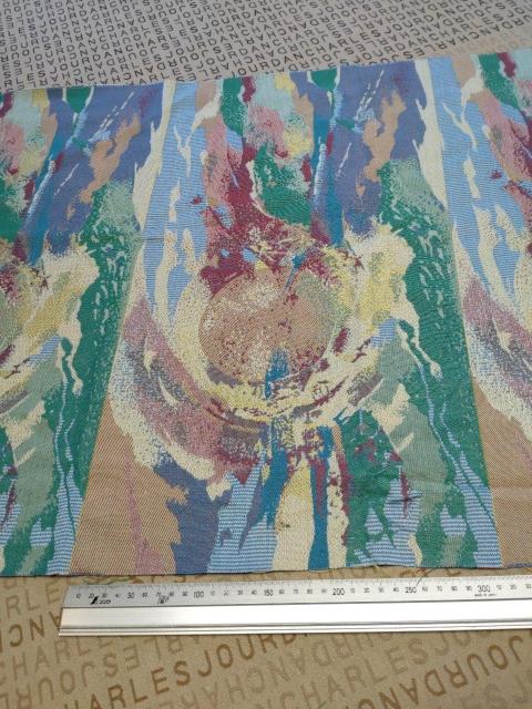 (MN6117) 抽象画のようなジャガード生地・4枚つながり < ペット/手芸/園芸 (MN6117) 抽象画のようなジャガード生地・4枚つながり < ペット/手芸/園芸の