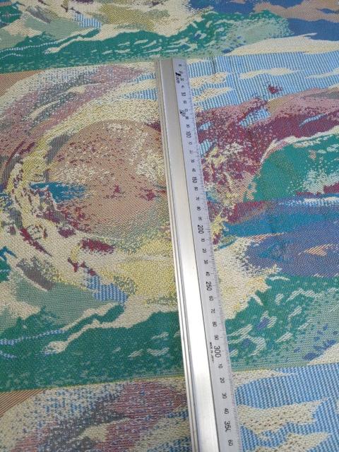 (MN6117) 抽象画のようなジャガード生地・4枚つながり < ペット/手芸/園芸 (MN6117) 抽象画のようなジャガード生地・4枚つながり < ペット/手芸/園芸の