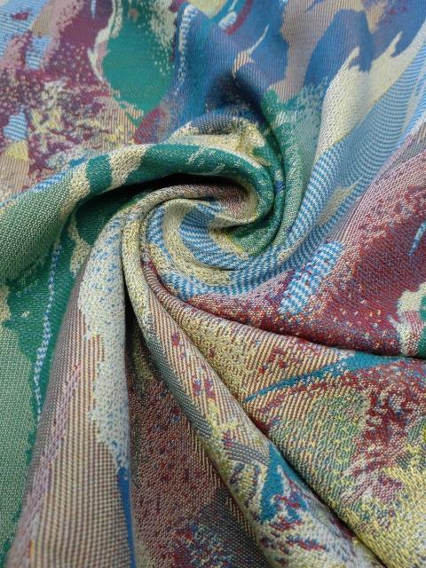 (MN6117) 抽象画のようなジャガード生地・4枚つながり < ペット/手芸/園芸 (MN6117) 抽象画のようなジャガード生地・4枚つながり < ペット/手芸/園芸の